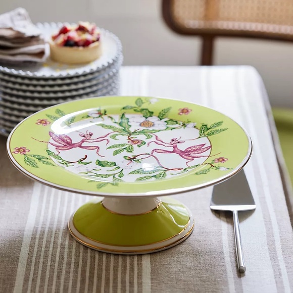 Anthropologie Other - ❤️ Lou Rota Whimsical Cake Stand - Collectible from Mother Nature Collection